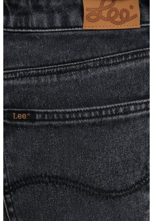 Lee jeansy CAROL VISUAL ASHTON damskie high waist. Stan: podwyższony. Kolor: szary