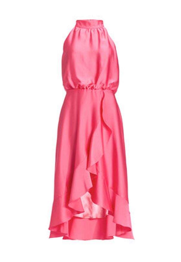 Swing Sukienka koktajlowa 5AH04500 Różowy Regular Fit. Kolor: różowy. Materiał: syntetyk. Styl: wizytowy