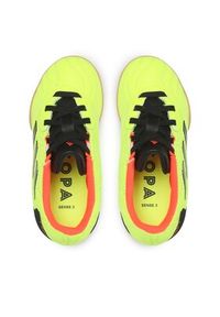 Adidas - adidas Buty Copa Sense.3 In Sala J GZ1382 Żółty. Kolor: żółty. Materiał: materiał #5