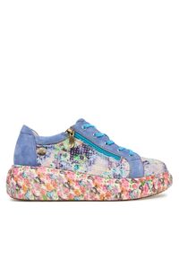 Laura Vita Sneakersy Sodao 02 Niebieski. Kolor: niebieski. Materiał: skóra #1