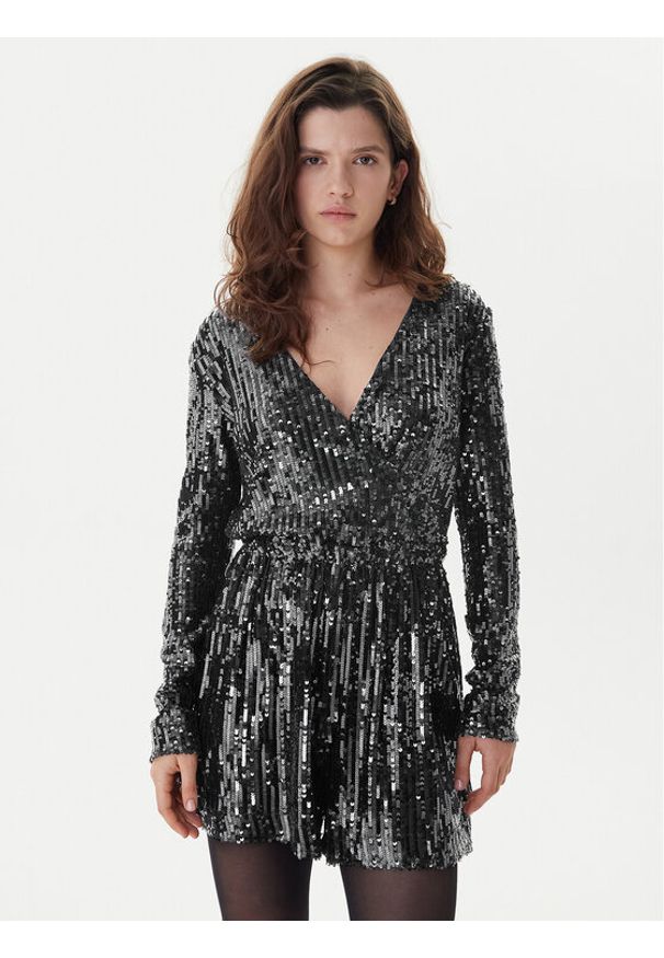 only - ONLY Kombinezon Amabel 15358369 Czarny Regular Fit. Kolor: czarny. Materiał: syntetyk