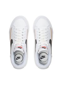 Nike Sneakersy Court Legacy Lift DM7590 100 Biały. Kolor: biały. Materiał: skóra. Model: Nike Court #6