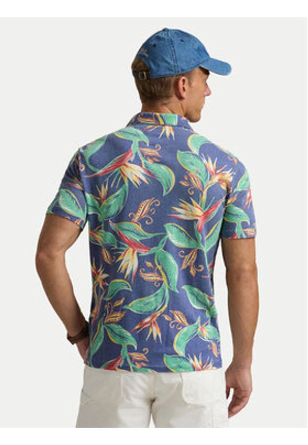 Polo Ralph Lauren Polo 710958230001 Kolorowy Standard Fit. Typ kołnierza: polo. Materiał: bawełna. Wzór: kolorowy