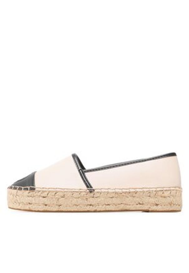 Guess Espadryle Jaleel2 FL6J2L ELE14 Biały. Kolor: biały. Materiał: skóra