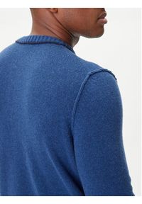 Aeronautica Militare Sweter 252MA1608UL00924 Niebieski Regular Fit. Kolor: niebieski. Materiał: wełna #5