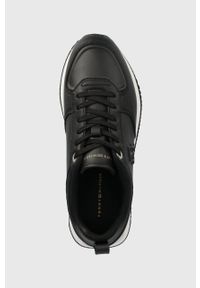 TOMMY HILFIGER - Tommy Hilfiger sneakersy kolor czarny FW0FW07285. Nosek buta: okrągły. Zapięcie: sznurówki. Kolor: czarny. Materiał: guma #5