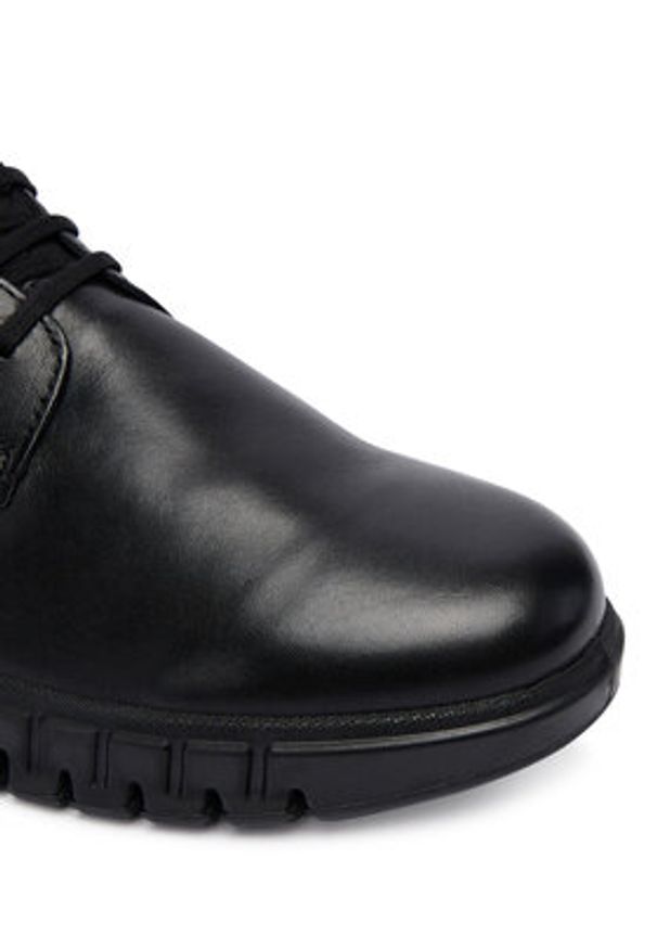 ecco - ECCO Półbuty Gruuv Studio 51231451052 Czarny. Kolor: czarny. Materiał: skóra