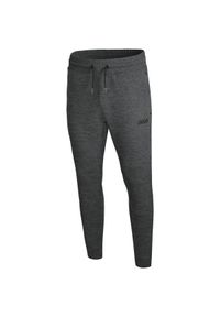 Damskie spodnie dresowe Jako jogging Premium Basics. Kolor: wielokolorowy, szary, brązowy. Materiał: dresówka. Sport: bieganie