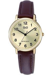 Zegarek damski QQ C65A-001P brązowy. Kolor: brązowy #1