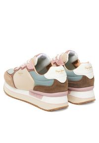 Pepe Jeans Sneakersy Rusper Combi W PLS600006 Kolorowy. Materiał: materiał. Wzór: kolorowy #4