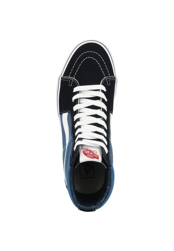 Vans - Buty VANS UA SK8-HI Niebieski. Kolor: niebieski. Model: Vans SK8. Sport: turystyka piesza