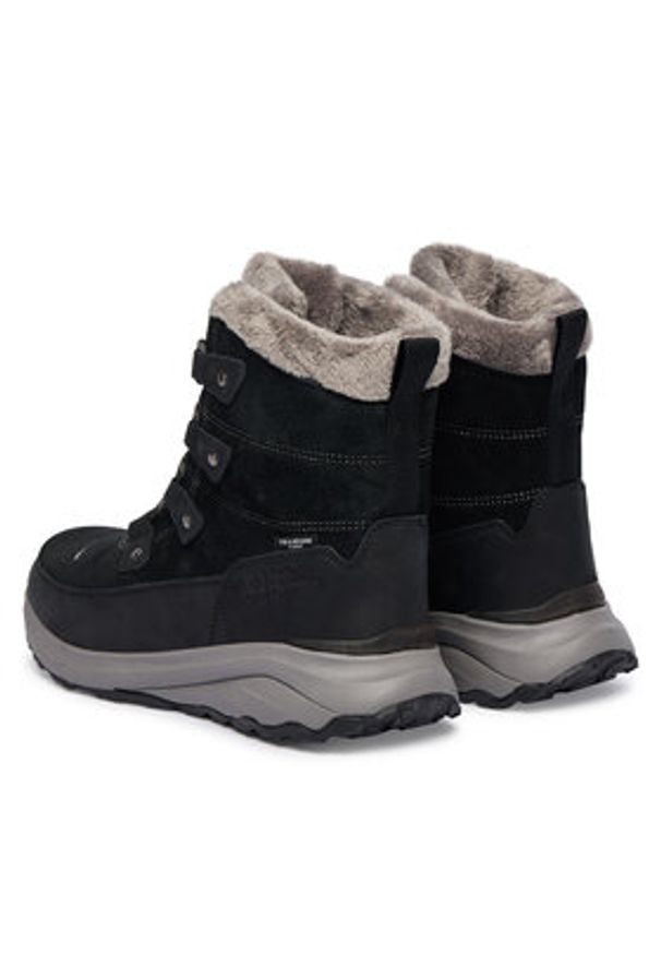 Jack Wolfskin Śniegowce Dromoventure Texapore 4059851 Czarny. Kolor: czarny. Materiał: zamsz, skóra