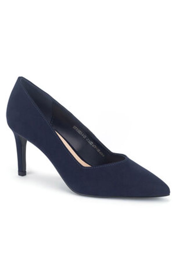 Jenny Fairy Szpilki WFA3003-1 Granatowy. Kolor: niebieski. Materiał: materiał. Obcas: na szpilce