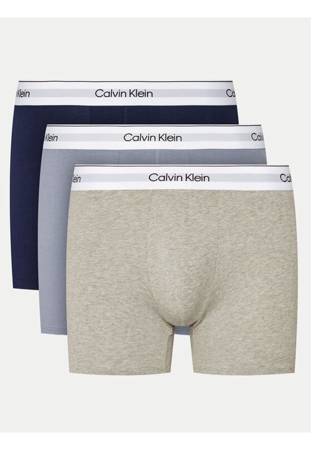 Calvin Klein Underwear Komplet 3 par bokserek 000NB3964A Kolorowy. Materiał: bawełna. Wzór: kolorowy