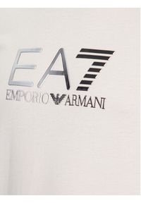 EA7 Emporio Armani T-Shirt 6RPT71 PJM9Z 1716 Srebrny Regular Fit. Kolor: srebrny. Materiał: bawełna