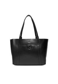 Pepe Jeans Torebka Audrey Limited PL031663 Czarny. Kolor: czarny. Materiał: skórzane