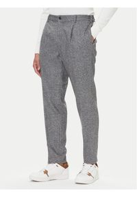 TOMMY HILFIGER - Tommy Hilfiger Spodnie materiałowe Harlem MW0MW41340 Szary Regular Fit. Kolor: szary. Materiał: wełna