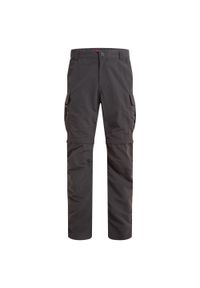 CRAGHOPPERS - Spodnie cargo konwertowalne Craghoppers NosiLife III. Kolor: czarny. Długość: długie #1