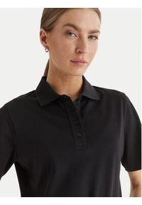 JOOP! Jeans Polo Talena 10100104 30100660 Czarny Modern Fit. Typ kołnierza: polo. Kolor: czarny. Materiał: syntetyk #4