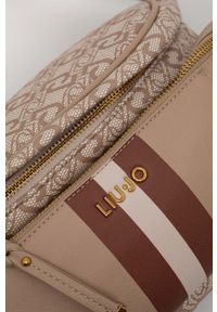 Liu Jo saszetka kolor brązowy. Kolor: brązowy. Materiał: materiał #6