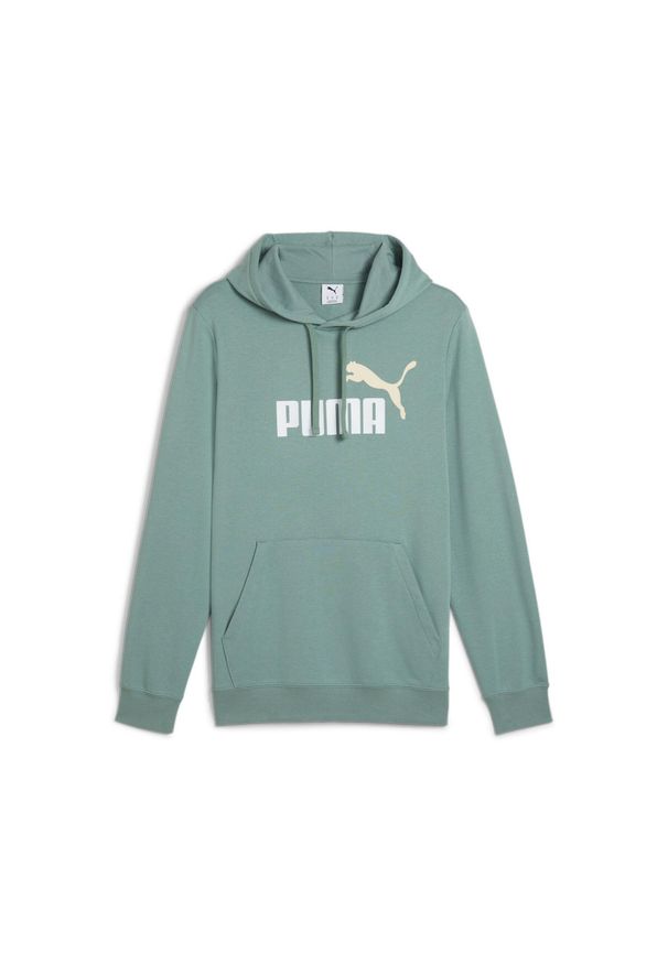 Puma Bluza Ess 2 Color No.1 Logo Tr 68471230. Kolor: zielony