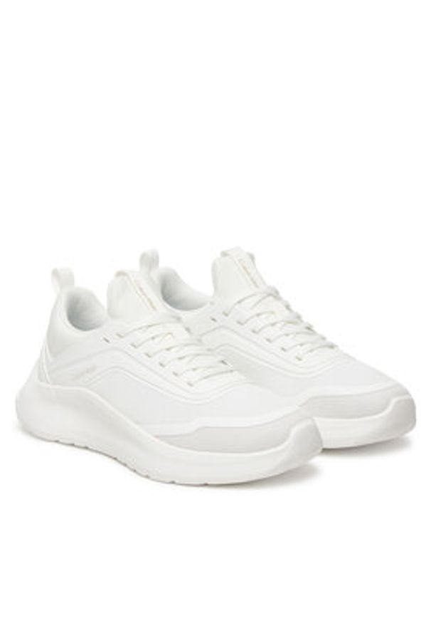 Calvin Klein Sneakersy Light Eva Run Sock Mesh HW0HW03023 Biały. Kolor: biały. Materiał: materiał. Sport: bieganie