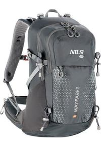 NILS EXTREME - Plecak turystyczny Nils Extreme Plecak turystyczny Nils Extreme Wayfarer 35l Grafitowy + Zielony Bukłak NC1720 2l. Kolor: szary, wielokolorowy, zielony #1