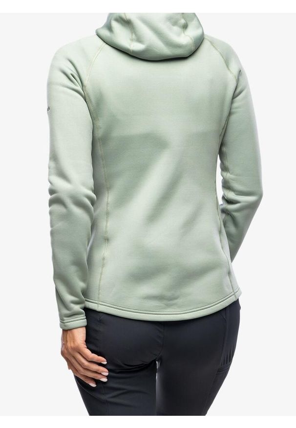 Bluza z kapturem damska Montane Fury Hoodie. Typ kołnierza: kaptur. Kolor: zielony