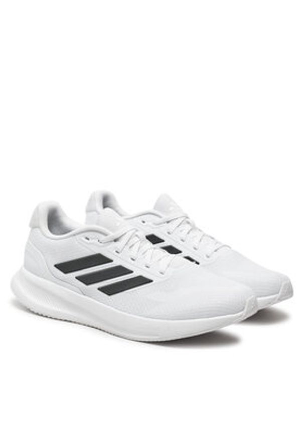 Adidas - adidas Sneakersy Runfalcon 5 JH9637 Biały. Kolor: biały. Materiał: mesh, materiał