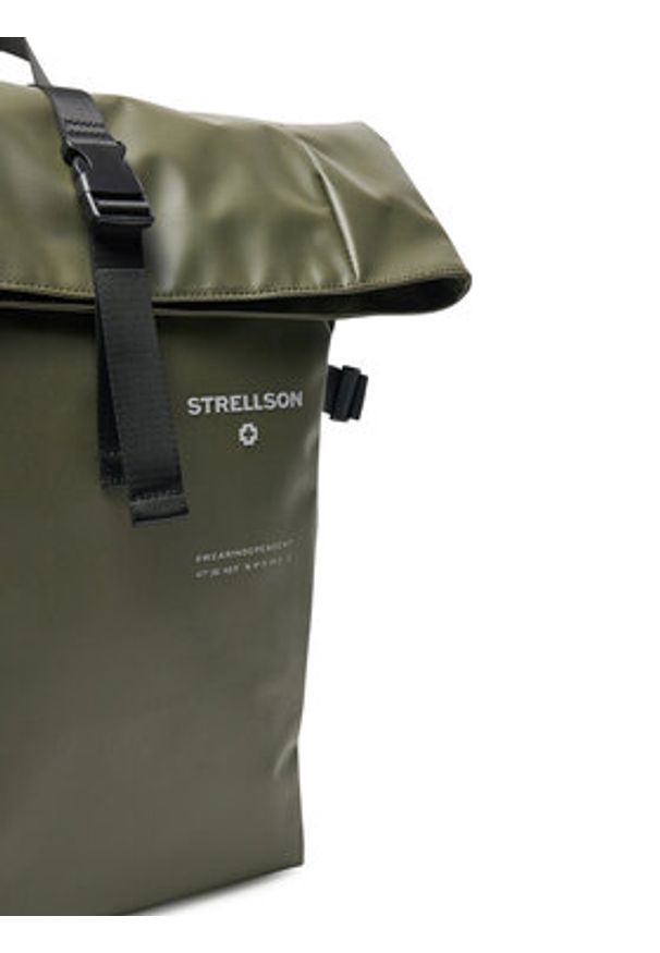 Strellson Plecak Stockwell 4010003047 Khaki. Kolor: brązowy. Materiał: skóra
