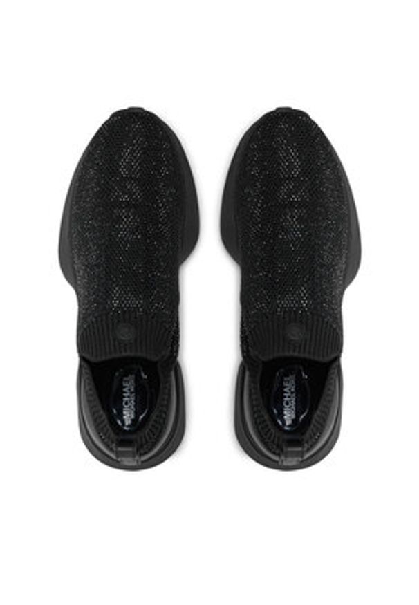 MICHAEL Michael Kors Sneakersy 43F4ARFP2D Czarny. Kolor: czarny. Materiał: materiał