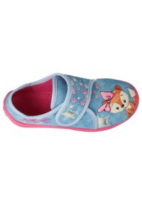 Befado obuwie dziecięce 660X023 niebieskie różowe. Okazja: na uczelnię. Kolor: niebieski, różowy, wielokolorowy. Materiał: tkanina #5