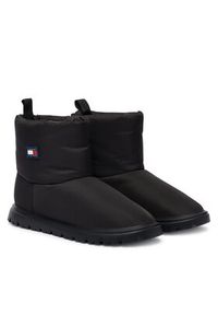 Tommy Jeans Śniegowce Tjw Snow Boot EN0EN02823 Czarny. Kolor: czarny. Materiał: materiał #6