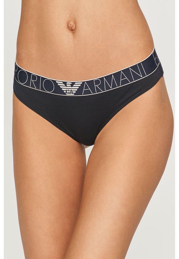 Emporio Armani Underwear - Emporio Armani - Brazyliany. Kolor: niebieski