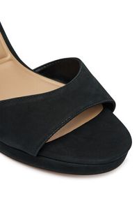 Aldo Sandały Gracious 13966706 Czarny. Kolor: czarny. Materiał: nubuk, skóra #6