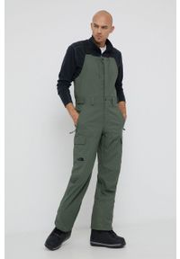 The North Face Spodnie męskie kolor zielony. Kolor: zielony. Materiał: materiał. Sezon: zima #1