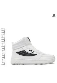 Fila Sneakersy Fila Rega Nf Mid Teens FFT0124.13036 Biały. Kolor: biały. Materiał: skóra