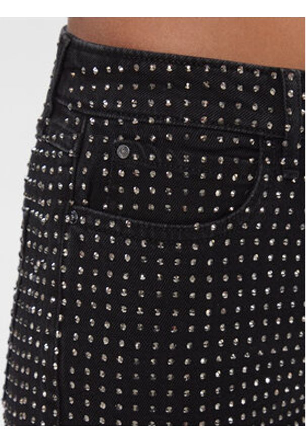Guess Jeansy Ludwig W4RA08 R4AS0 Czarny Straight Fit. Kolor: czarny