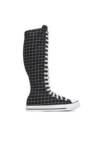 Converse Trampki Chuck Taylor All Star XXHi Plaid A13019C Czarny. Kolor: czarny. Materiał: materiał #3