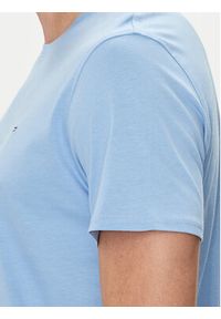 Tommy Jeans T-Shirt DM0DM04411 Niebieski Slim Fit. Kolor: niebieski. Materiał: bawełna #4