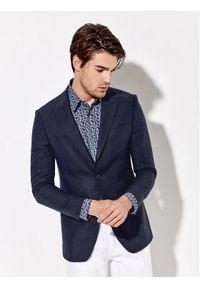 Rage Age Marynarka Geronimo Granatowy Regular Fit. Kolor: niebieski. Materiał: syntetyk #1