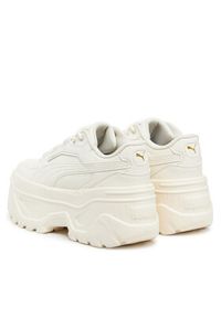 Puma Sneakersy Karmen X-TRA 400369 04 Écru. Materiał: skóra