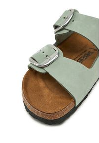 Birkenstock Klapki Arizona Big Buckle 1029311 Zielony. Kolor: zielony. Materiał: skóra, nubuk #6