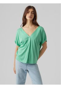 Bluzka Vero Moda. Kolor: zielony