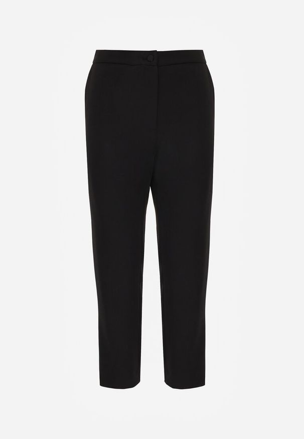Renee - Czarne Klasyczne Spodnie VICES Garniturowe High Waist Dimaia. Okazja: na spotkanie biznesowe, na co dzień, na komunię, do pracy, na imprezę. Stan: podwyższony. Kolor: czarny. Styl: klasyczny