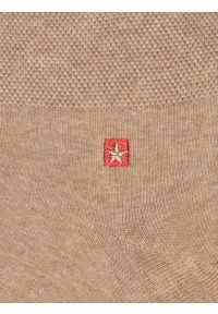 Big-Star - skarpety męskie bawełniane beżowe meder 805. Kolor: beżowy. Materiał: bawełna. Wzór: jednolity, gładki #3