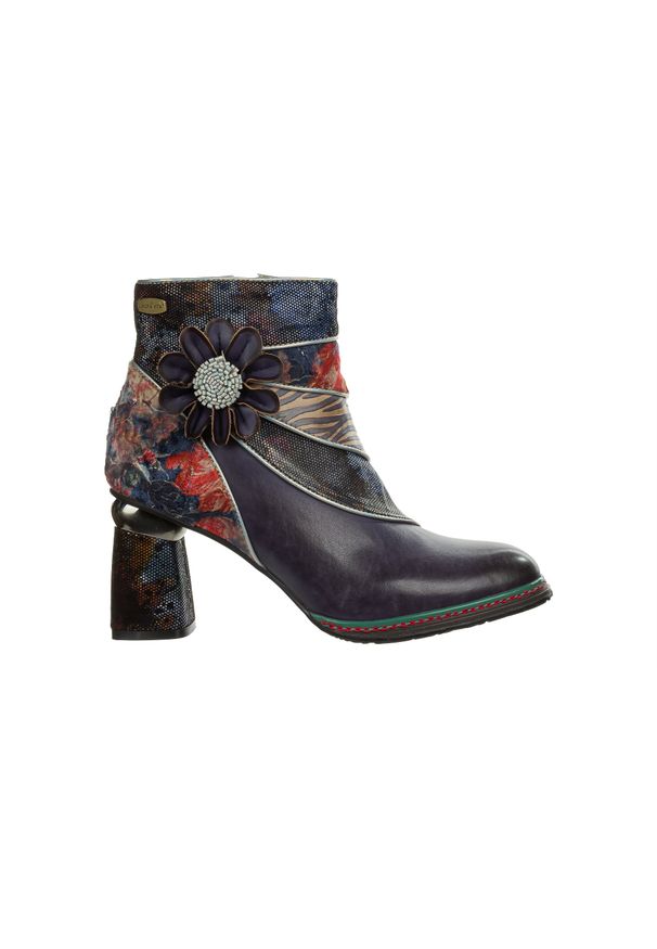 Botki Laura Vita Kinoao 13 Bleu 202089, Niebieski. Skóra naturalna - 38. Kolor: niebieski. Materiał: skóra. Szerokość cholewki: normalna. Wzór: gładki. Styl: elegancki