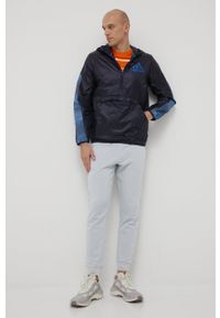 Calvin Klein Performance spodnie męskie kolor szary z nadrukiem. Kolor: szary. Wzór: nadruk #2