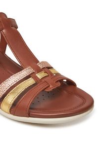 ecco - ECCO Sandały Flash 24087360871 Brązowy. Kolor: brązowy. Materiał: skóra #5