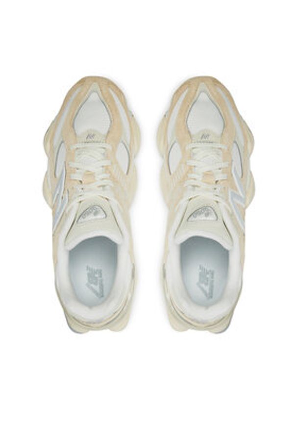 New Balance Sneakersy 9060 V1 U9060WNB Żółty. Kolor: żółty. Materiał: skóra, zamsz
